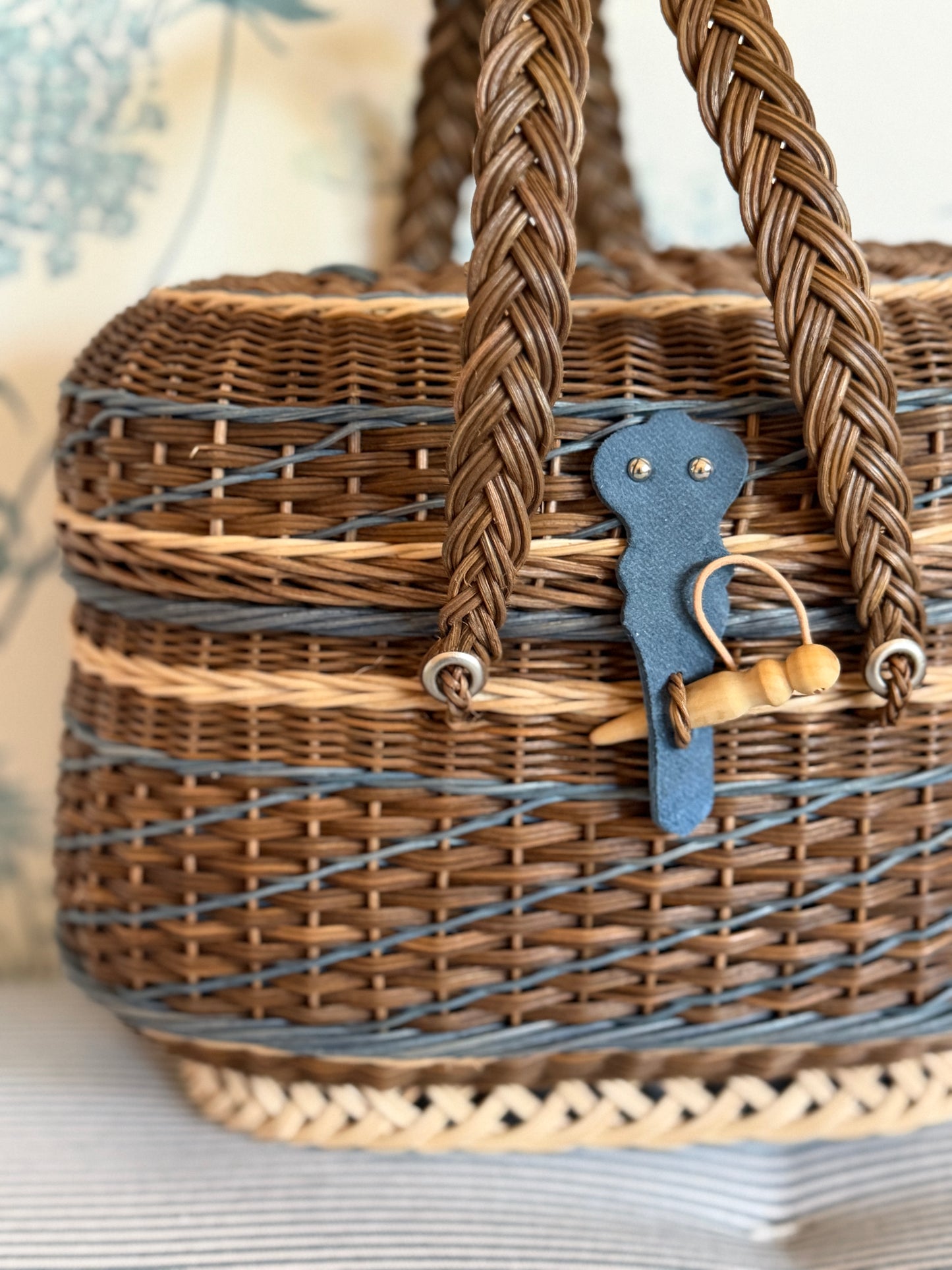 PREORDER French Market Basket - Chocolate