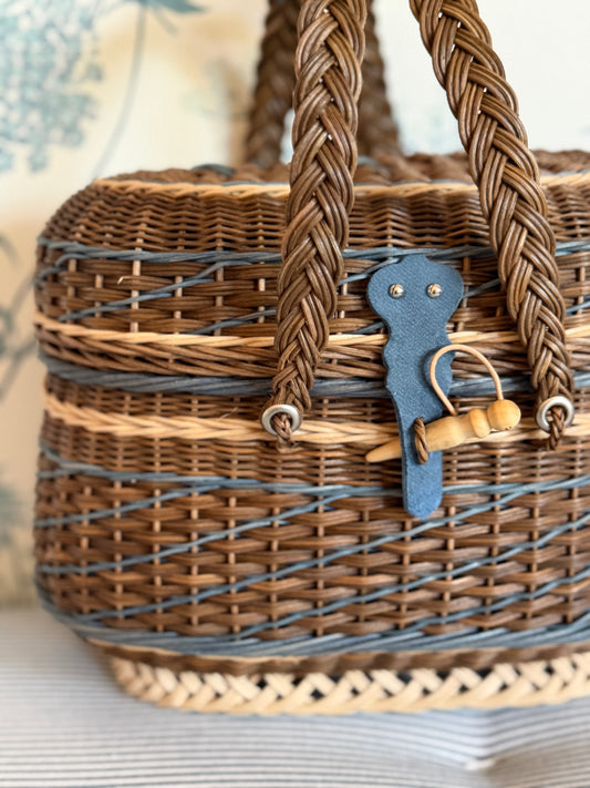 PREORDER French Market Basket - Chocolate