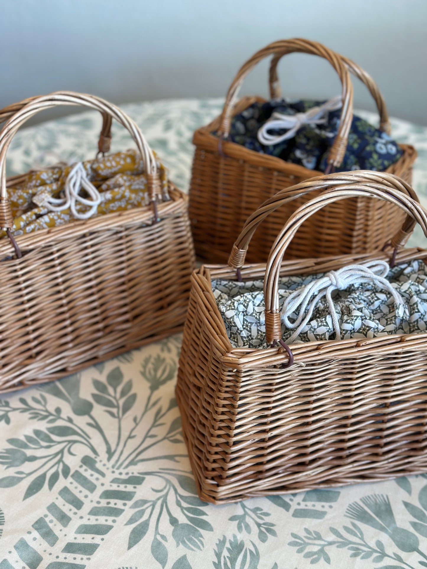 Birkin Wicker Tote