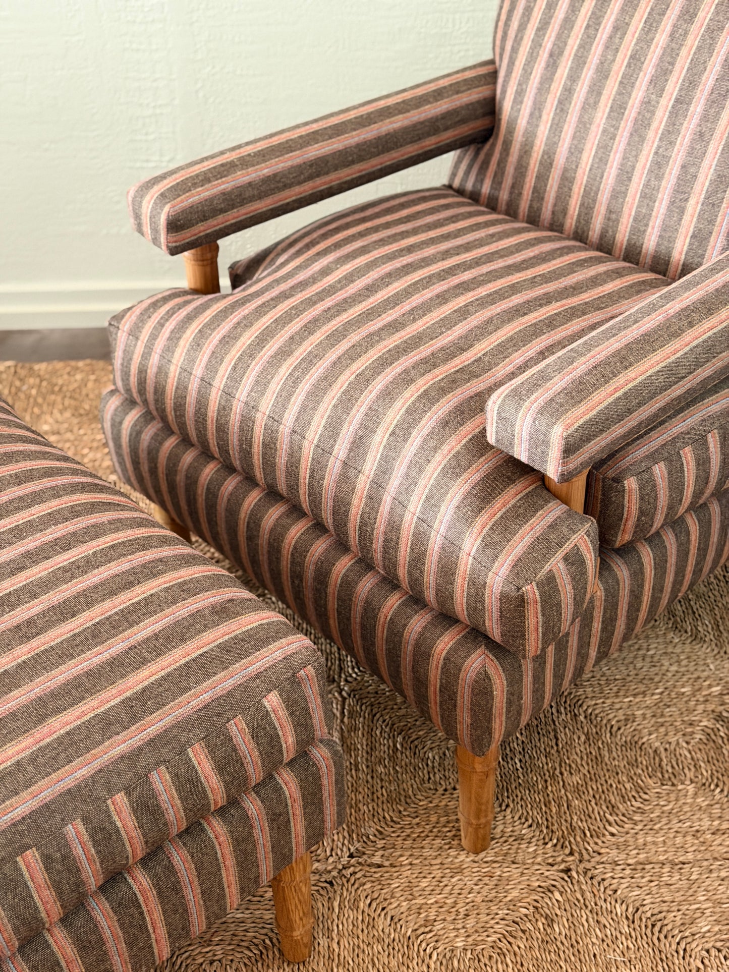 Inverness Chair + Ottoman